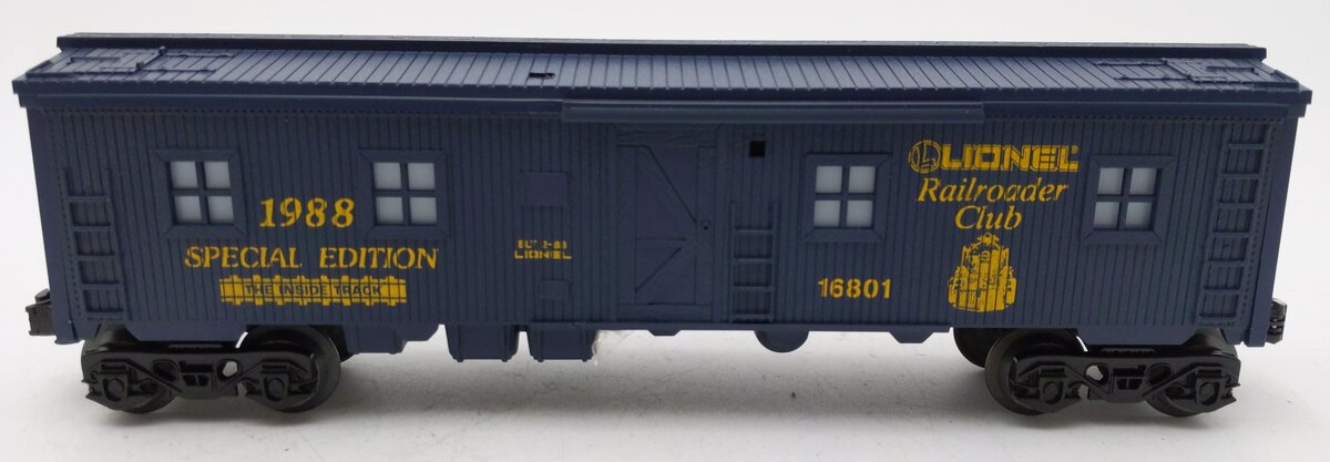 Lionel 6-16801 O Gauge LRRC 1988 Special Edition Bunk Car EX/Box