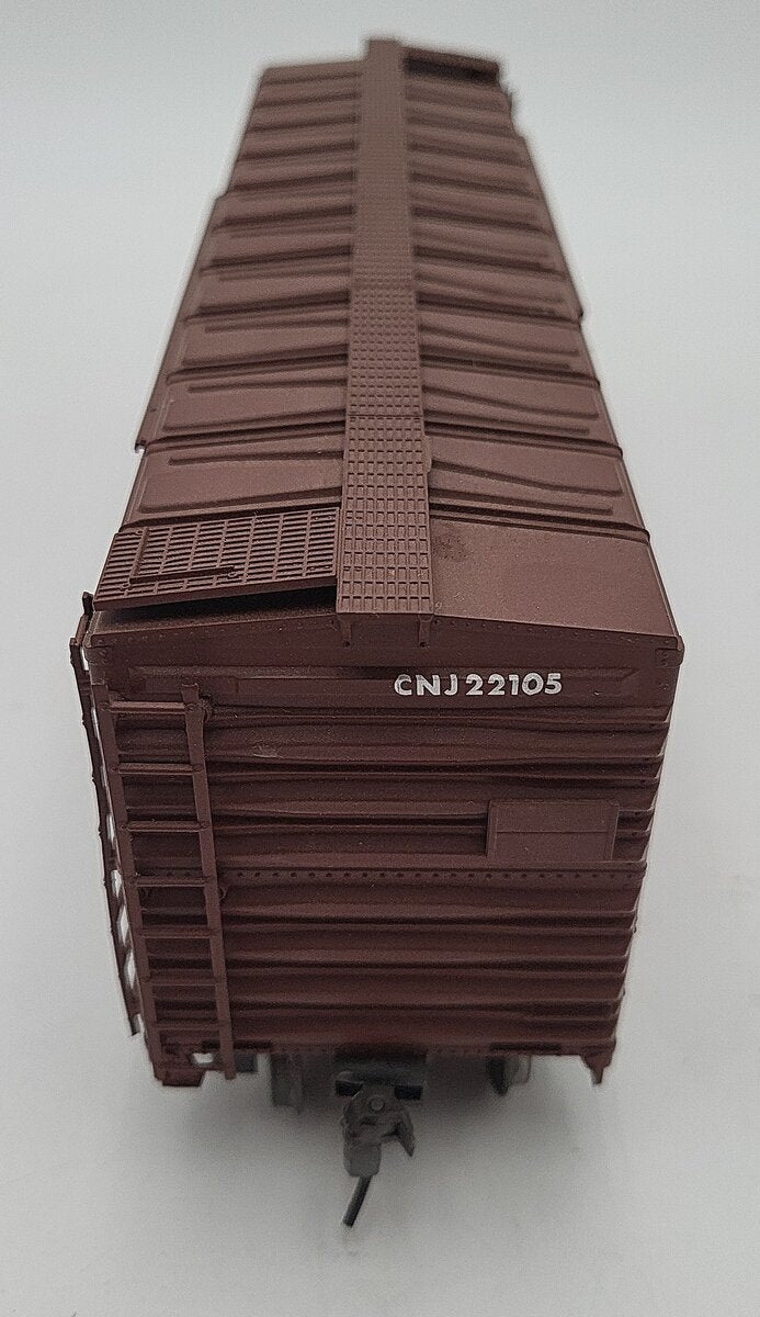 BevBel 2029 O Scale Central New Jersey Boxcar #22105 2-Rail VG/Box