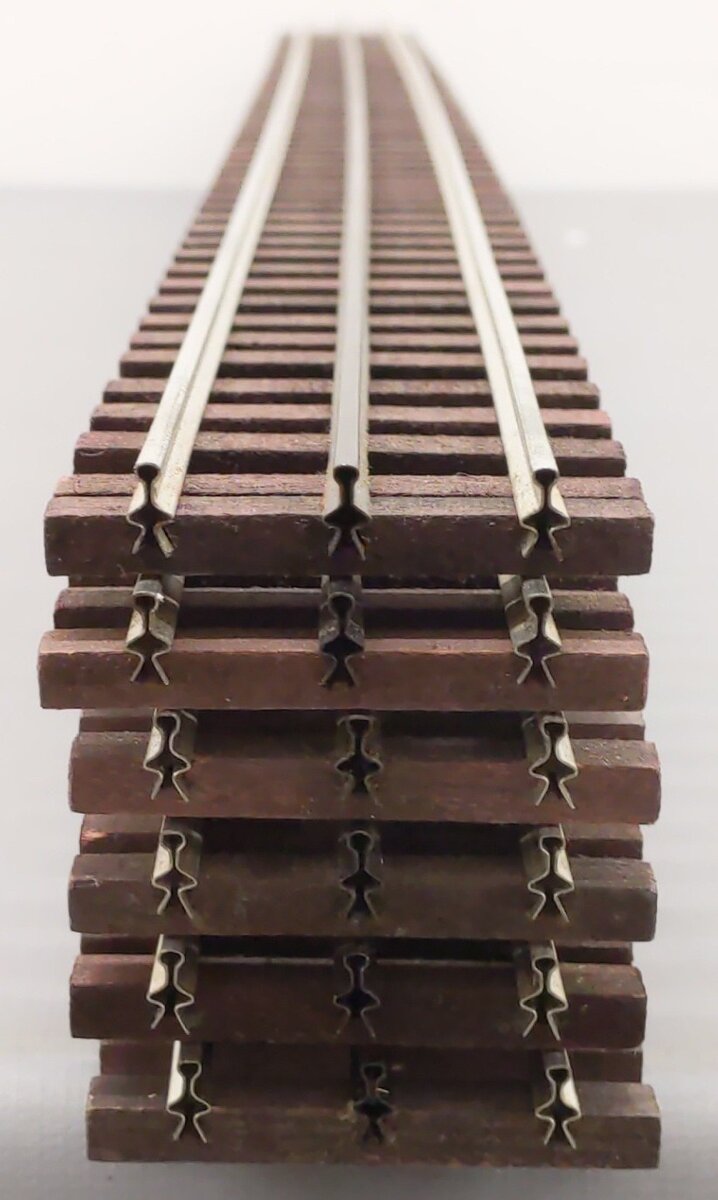 Gargraves Assorted O Gauge Straight Track Sections (9) EX