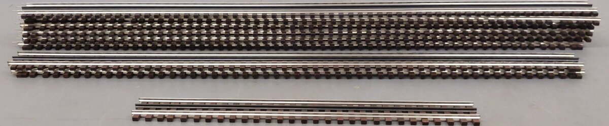 Gargraves Assorted O Gauge Straight Track Sections (9) EX