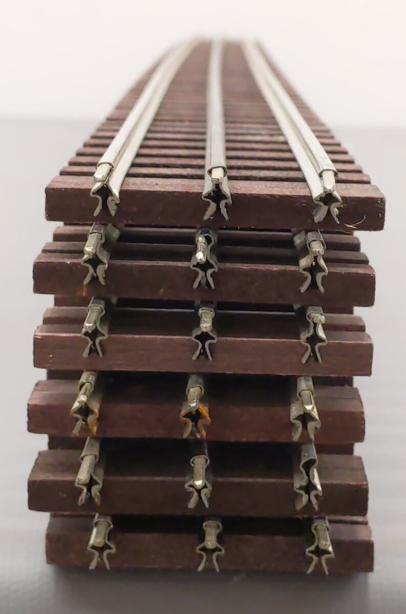 Gargraves Assorted O Gauge Straight Track Sections (9) EX