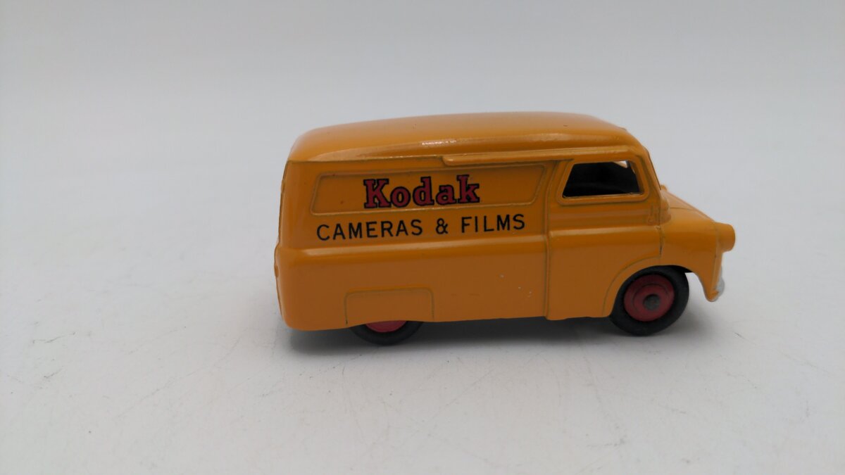 Dinky 480 1:43 Scale Yellow Bedford Kodak Die Cast EX/Box