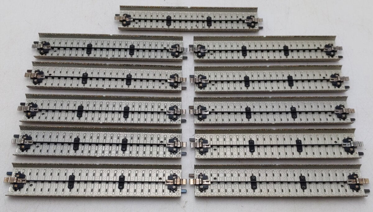 Marklin 5106 HO Scale Metal Straight Track (11) EX