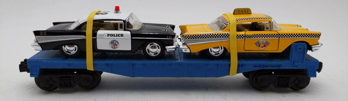 Lionel 6511-2 Flat Car With Car Load VG