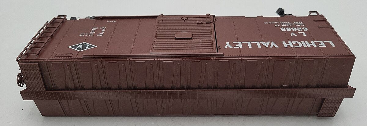 BevBel 2029 O Scale Lehigh Valley Boxcar #62665 2-Rail VG/Box