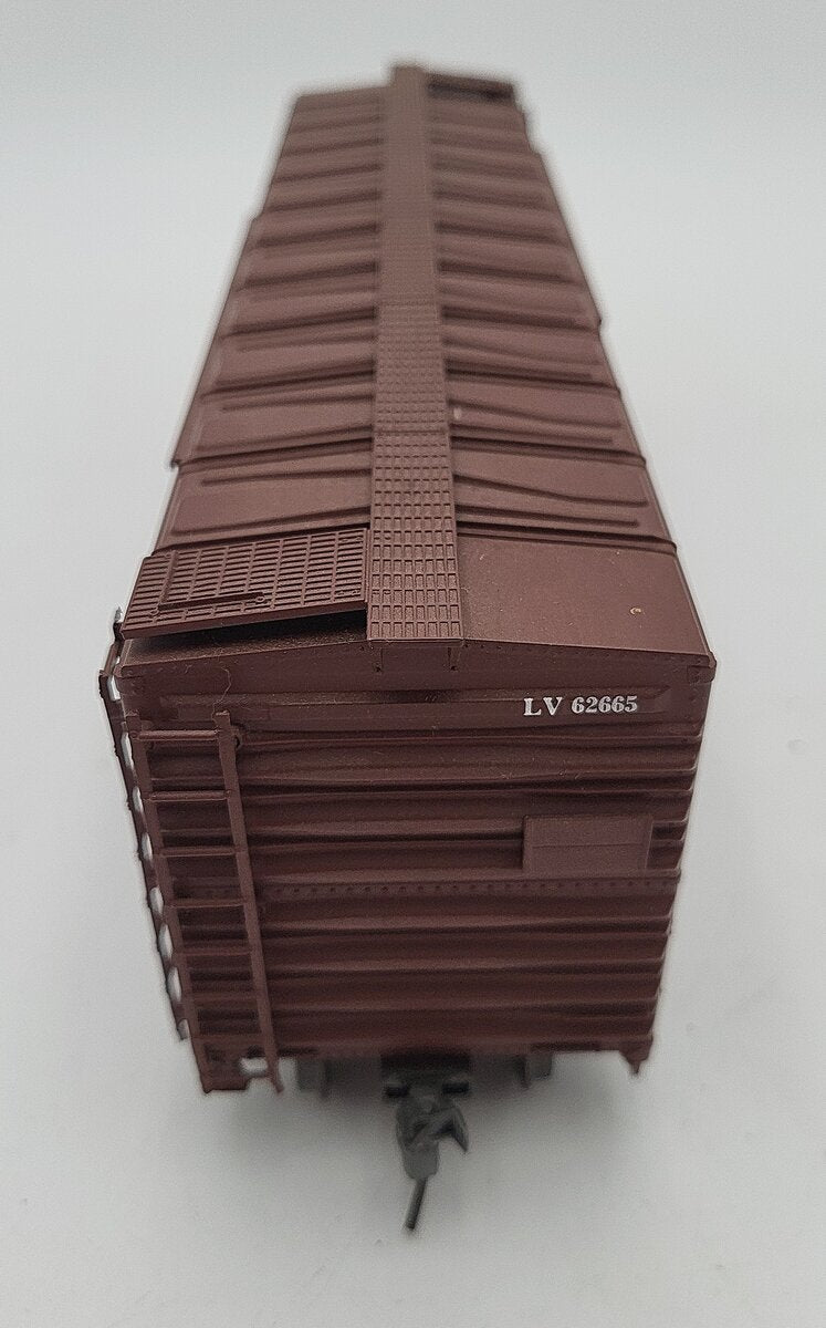 BevBel 2029 O Scale Lehigh Valley Boxcar #62665 2-Rail VG/Box