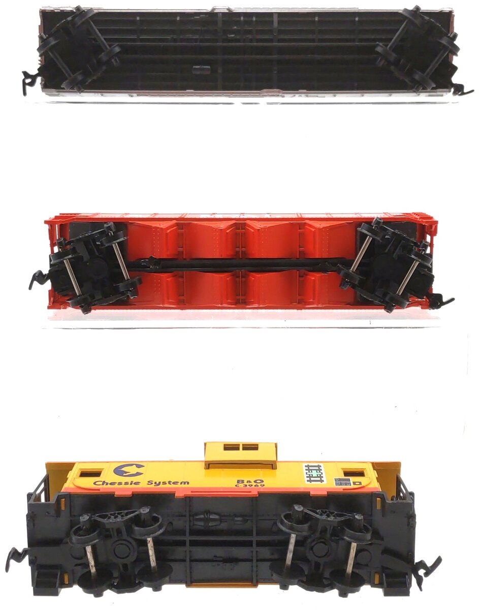 Bachmann Assorted HO Scale Freight Cars: 1067, 1030, 1123 [3] VG/Box