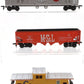 Bachmann Assorted HO Scale Freight Cars: 1067, 1030, 1123 [3] VG/Box