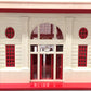 MTH 10-4033 Standard Gauge #115 Passenger Station (Red/White) LN/Box