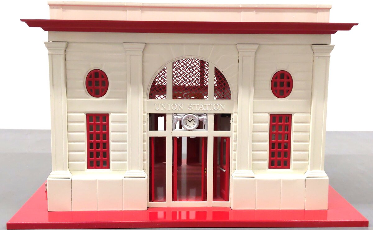 MTH 10-4033 Standard Gauge #115 Passenger Station (Red/White) LN/Box