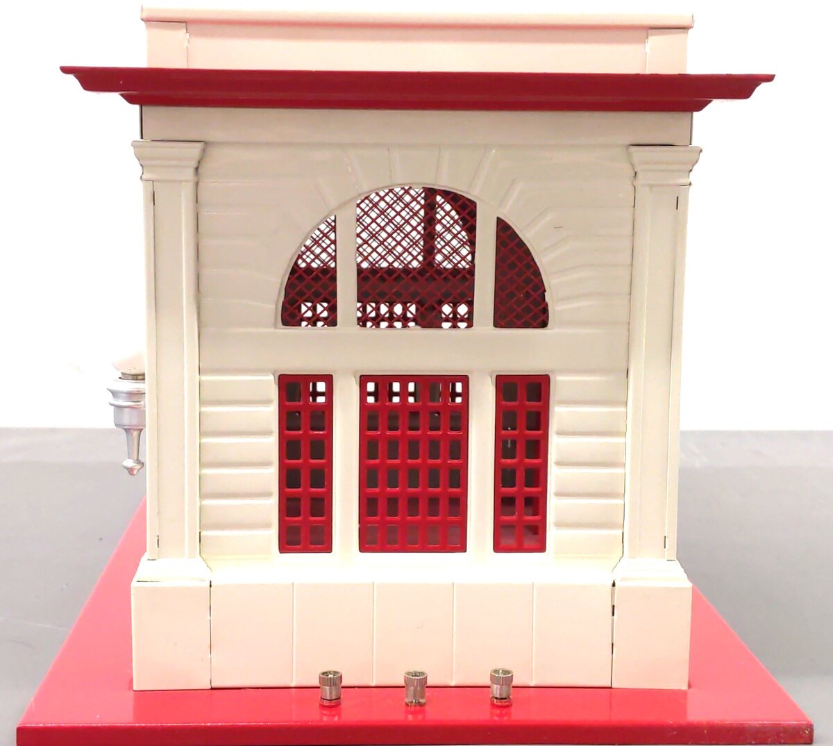 MTH 10-4033 Standard Gauge #115 Passenger Station (Red/White) LN/Box