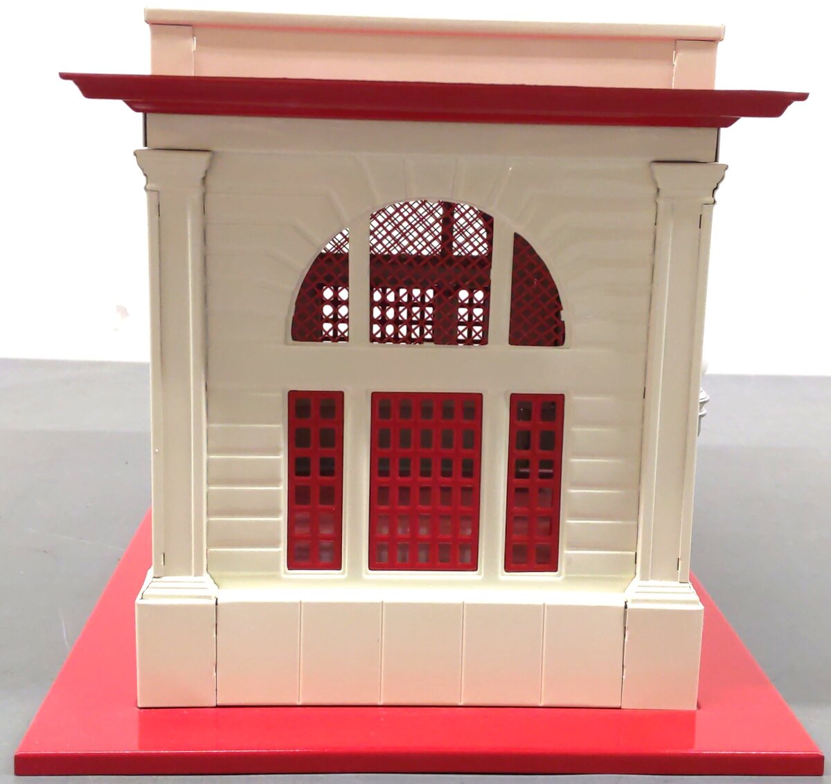 MTH 10-4033 Standard Gauge #115 Passenger Station (Red/White) LN/Box