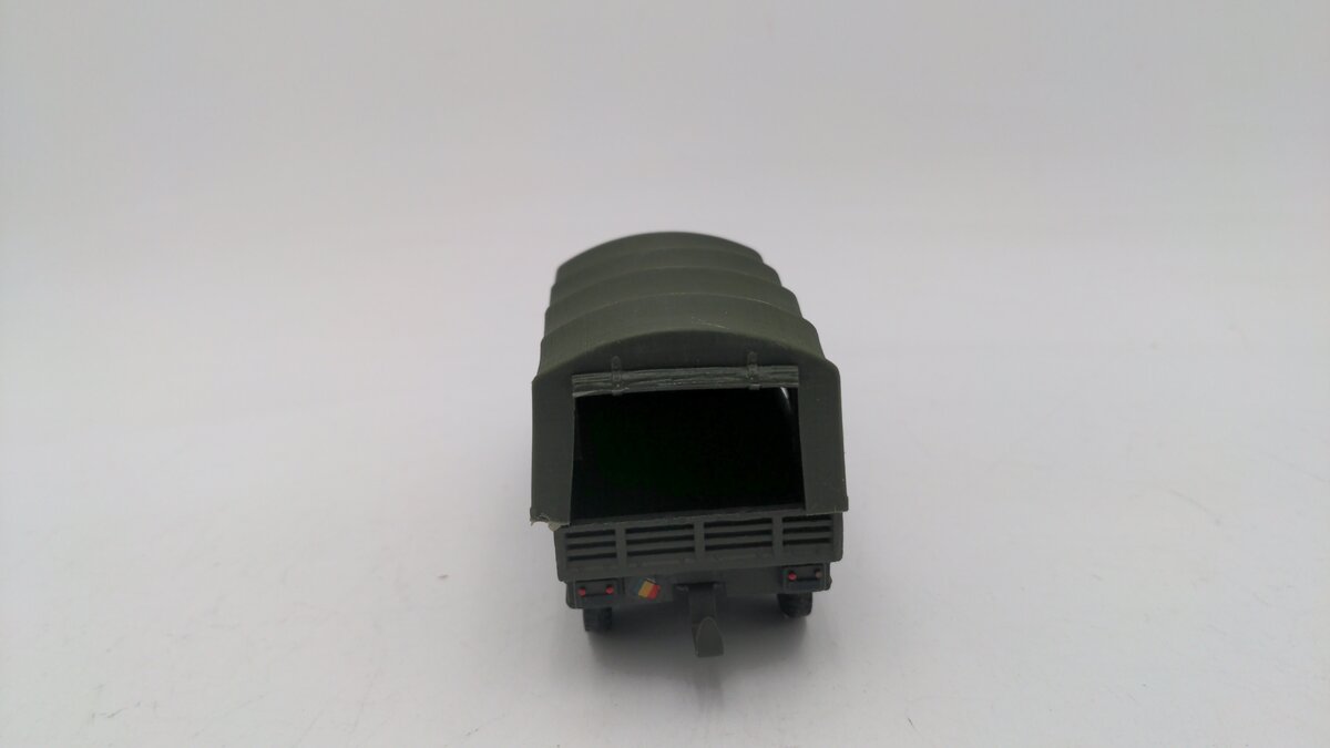 Dinky 824 Army Truck Camion Militaire "Gazelle" Berliet Die Cast & Plastic EX/Box