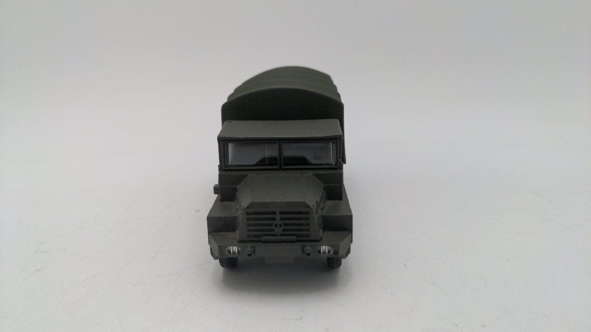 Dinky 824 Army Truck Camion Militaire "Gazelle" Berliet Die Cast & Plastic EX/Box