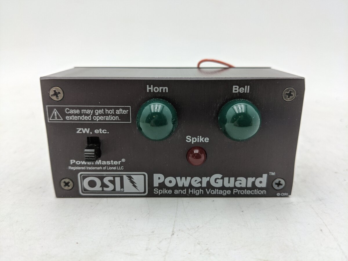 QSI ACS-730 Powerguard AC Power 3-Rail Works With MTH DCS EX/Box