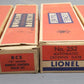 Lionel Assorted Tracks And Accessories [4] VG/Box