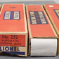 Lionel Assorted Tracks And Accessories [4] VG/Box