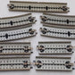 Marklin HO Scale Assorted Straight and Curved M Track Sections [18] EX