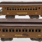 Lionel Vintage Standard Gauge Lionel Lines Tinplate Passenger Cars #309/#312 [2] VG