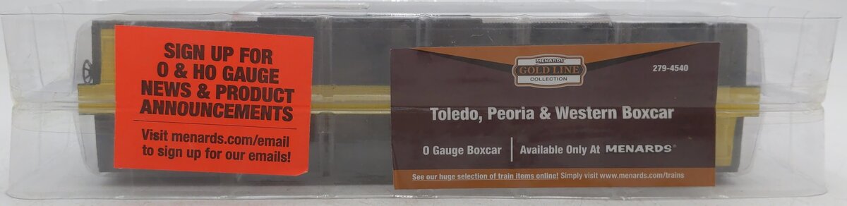 Menards 279-5788 O Gauge TP&W Boxcar #12159 MT