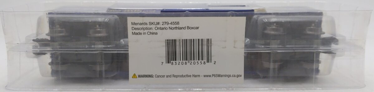 Menards 279-7100 O Gauge Ontario Northland Box Car #15322 MT