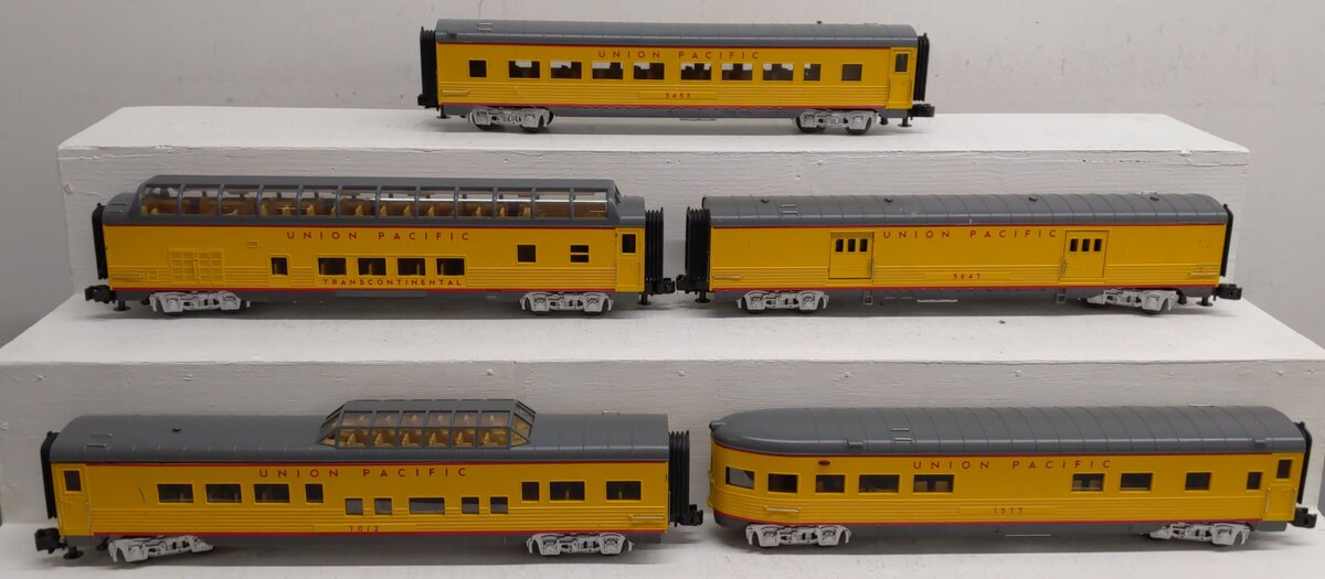 MTH O Gauge Union Pacific Passenger Cars [5] EX