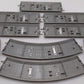 Lionel O Gauge Assorted Curved and Straight Fast Track Sections [9] EX