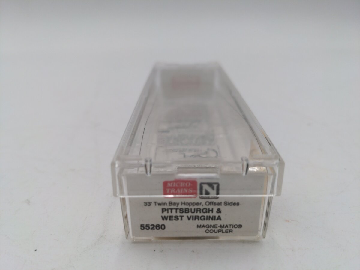 Micro-Trains 05500260 N P&WV 33' Twin Bay Offset Side Hopper #380 NIB