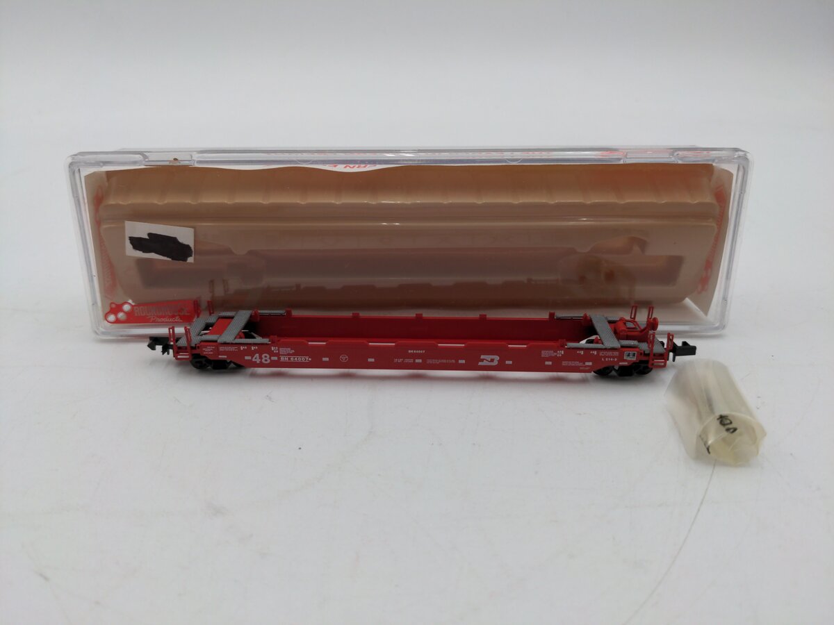 Roundhouse 8474 N Scale BN Husky Stack Car #64007 LN/Box