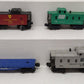 Lionel O Gauge Assorted Train Cars [4] EX