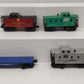 Lionel O Gauge Assorted Train Cars [4] EX