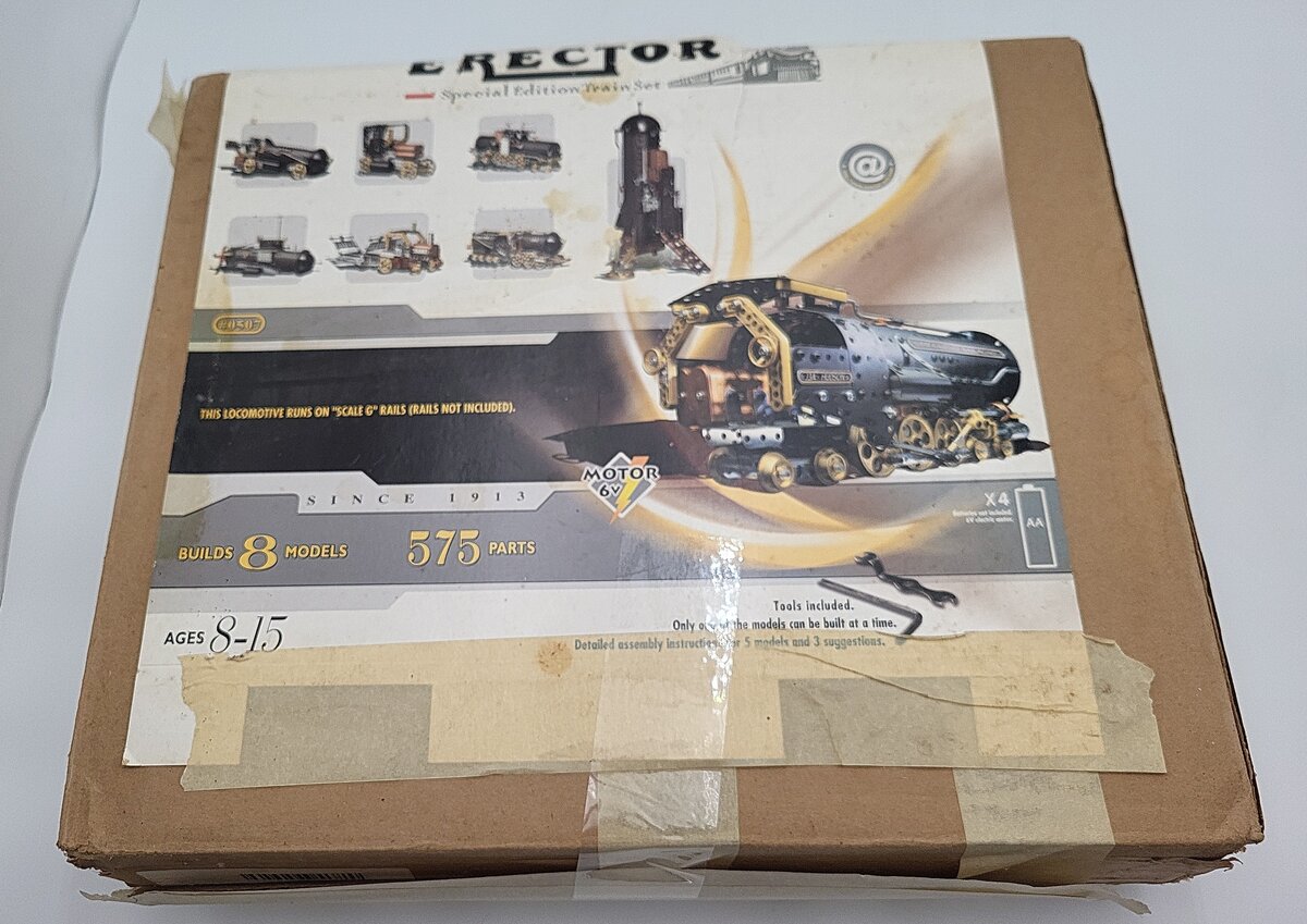 Erector 0507 Special Edition Train Set LN/Box