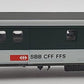 Roco 44334 HO Scale Swiss Federal Railways Passenger Car EX/Box