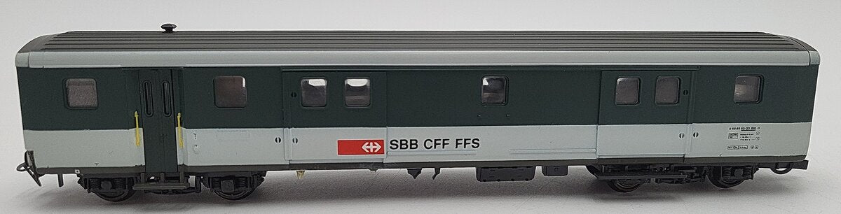 Roco 44334 HO Scale Swiss Federal Railways Passenger Car EX/Box