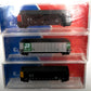 Micro-Trains 744 N Box Cars 3 Pack (Burlington Northern, Cwex, Wepx) NIB