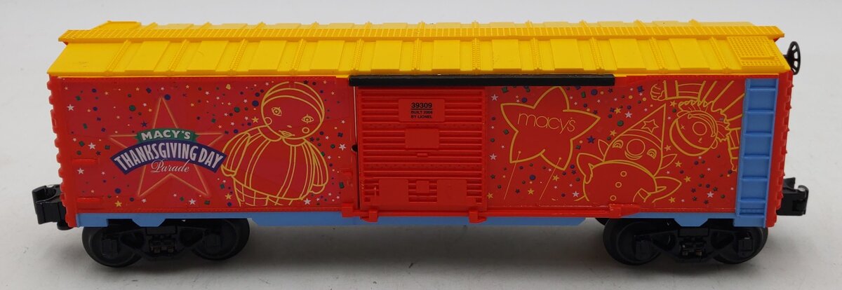 Lionel 6-39309 O Gauge Macy's 2008 Boxcar LN