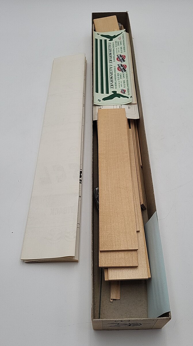 Gloor Craft 551 O Scale Wooden Boxcar Kit EX