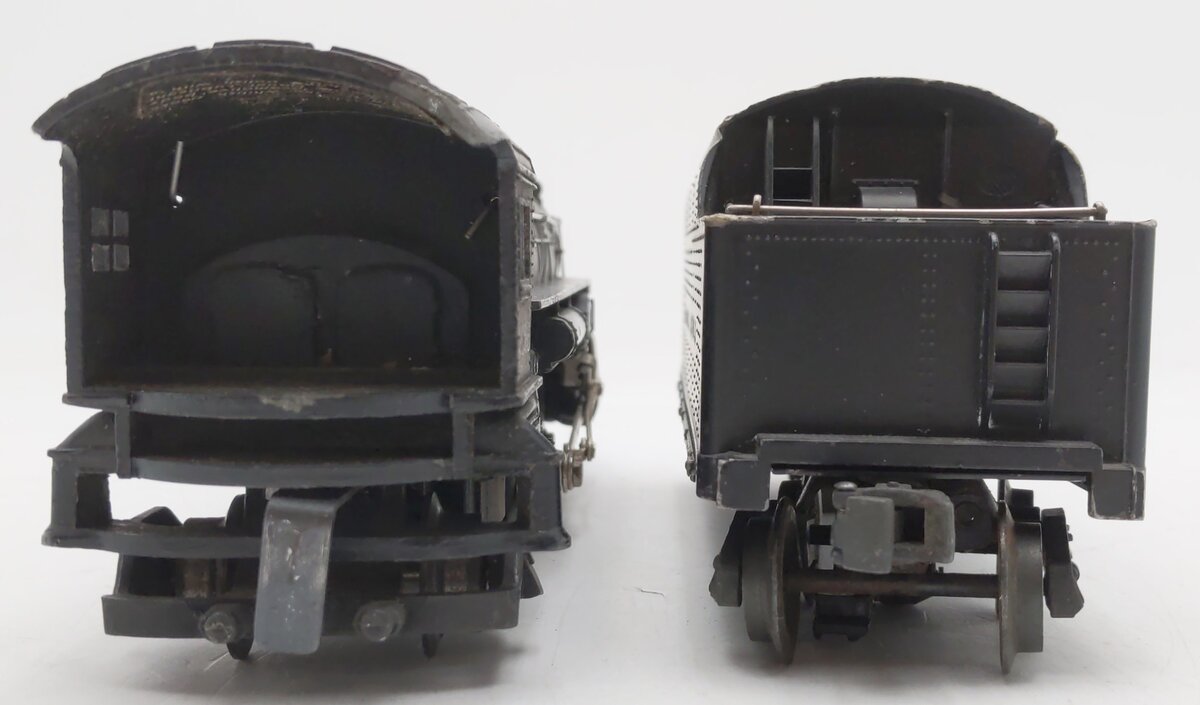 Lionel 2026 Vintage O 2-6-4 Die-Cast Steam Locomotive With 2466W Tender VG