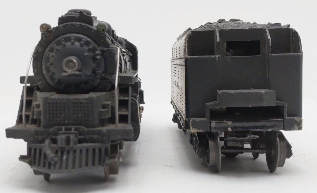 Lionel 2026 Vintage O 2-6-4 Die-Cast Steam Locomotive With 2466W Tender VG