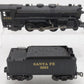 K-Line K3003 O Gauge Santa Fe Die-Cast Steam Locomotive & Tender #3003 VG