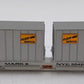 Walthers 932-23925 HO NYC Gold Line Flexi-Van Flatcar w/Two Trailers EX