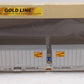 Walthers 932-23925 HO NYC Gold Line Flexi-Van Flatcar w/Two Trailers EX