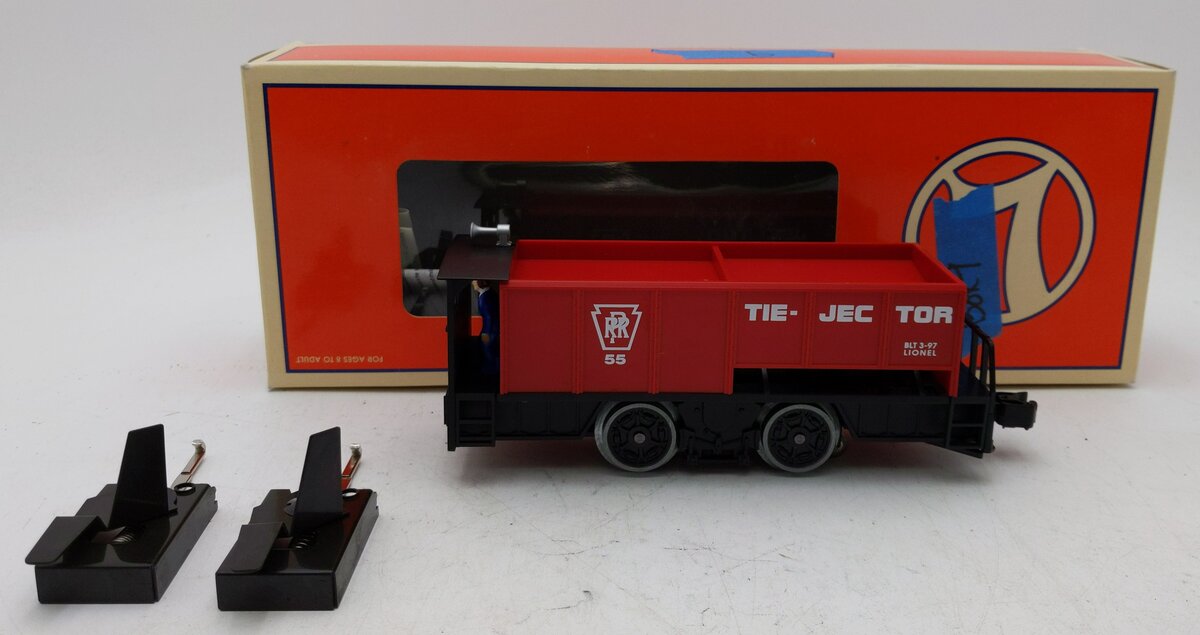 Lionel 6-18427 O Gauge Tie-Jector Operating Car #55 LN/Box