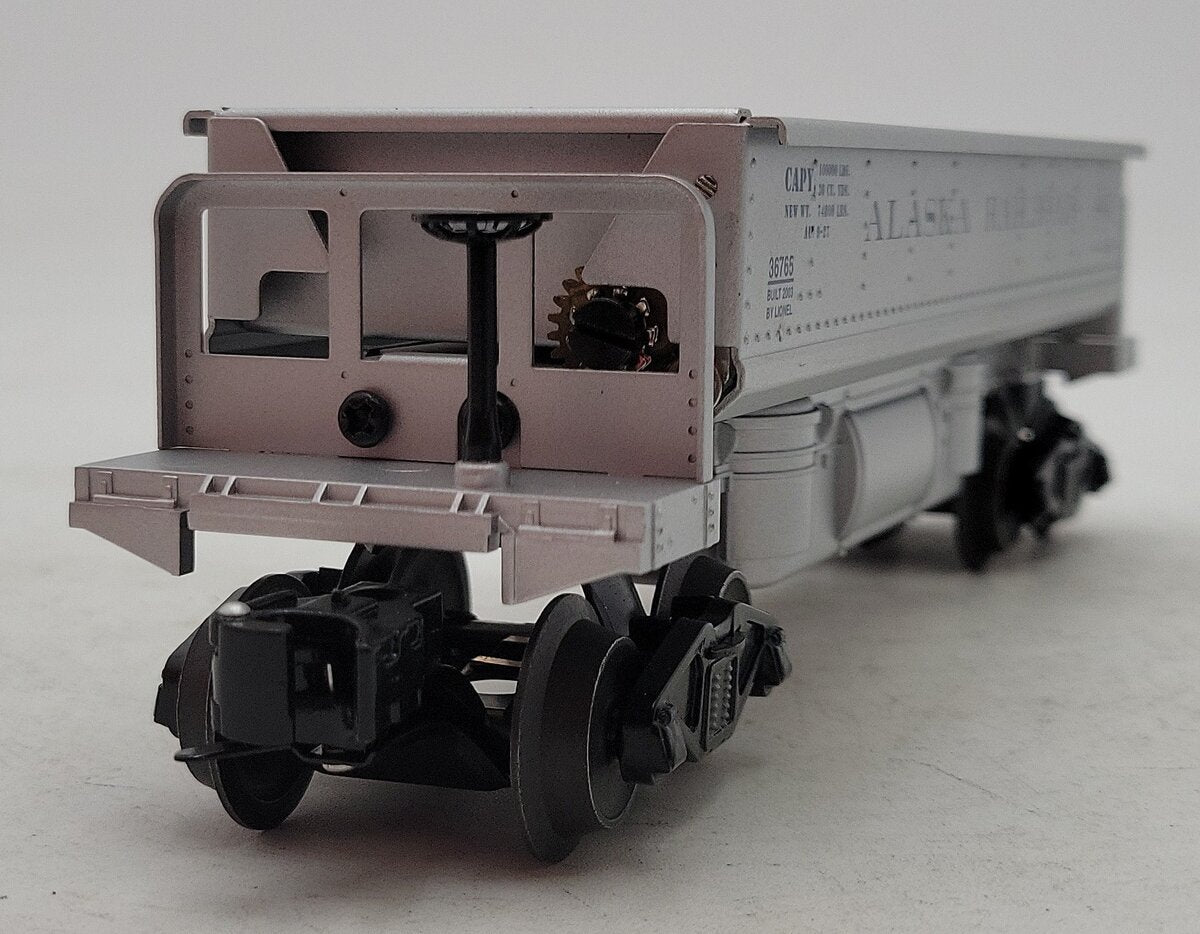 Lionel 6-36765 O Gauge Alaska Operating Coal Dump Car #401 With Coal Load EX/Box