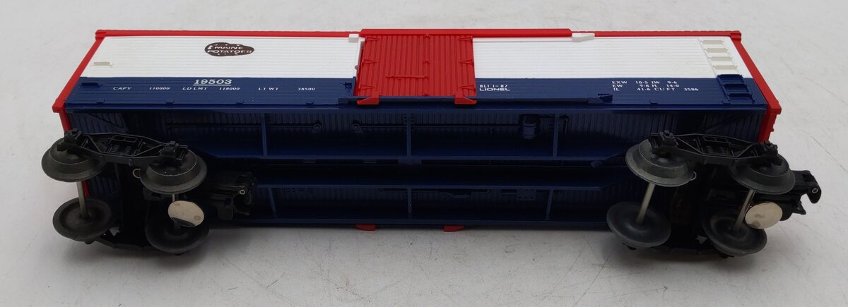 Lionel 6-19503 O Gauge Bangor & Aroostook Woodside Refrigerator Car EX