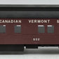 O Scale Canadian Vermont System Passenger Coach #502 (2-Rail) - Painted
