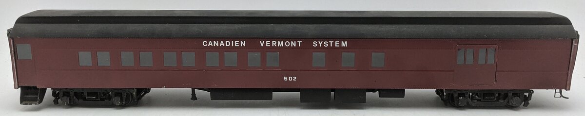 O Scale Canadian Vermont System Passenger Coach #502 (2-Rail) - Painted