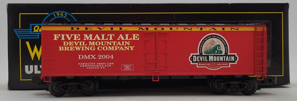 Weaver MSHIP04LD O Devil Mountain 2004 Club Refrigerator Car - 3 Rail LN/Box