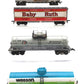 Assorted HO Scale Freight Cars: 73510, 5342, 74425, 9876 [4] VG