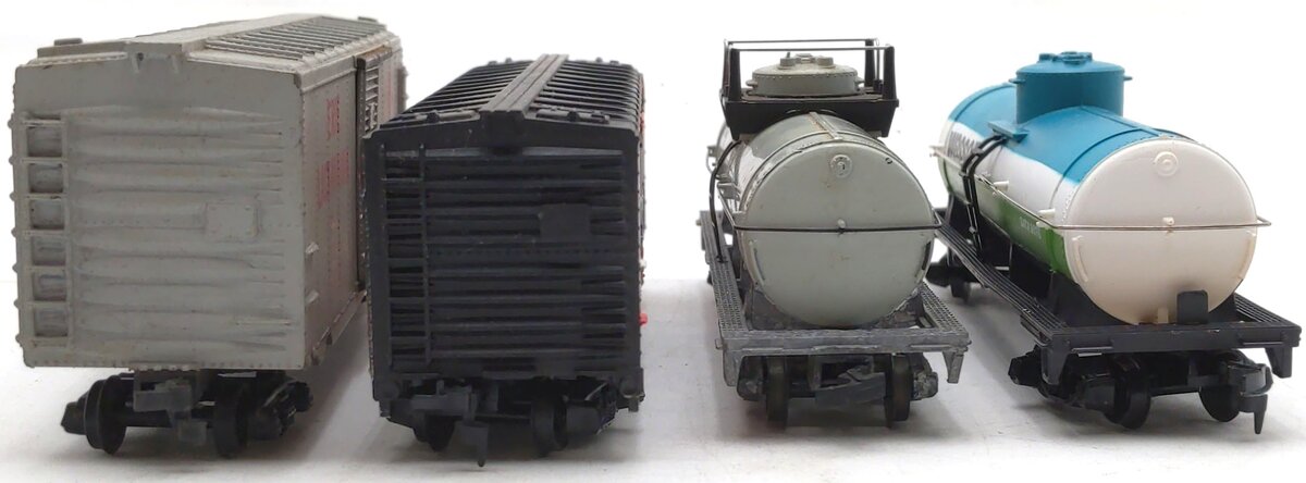 Assorted HO Scale Freight Cars: 73510, 5342, 74425, 9876 [4] VG